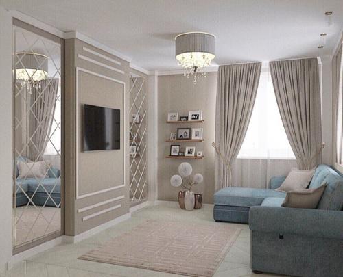 Проект для двухкомнатной квартиры.  