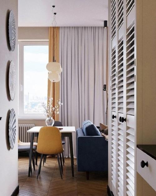 Квартира - студия, площадью - 35 кв. 05