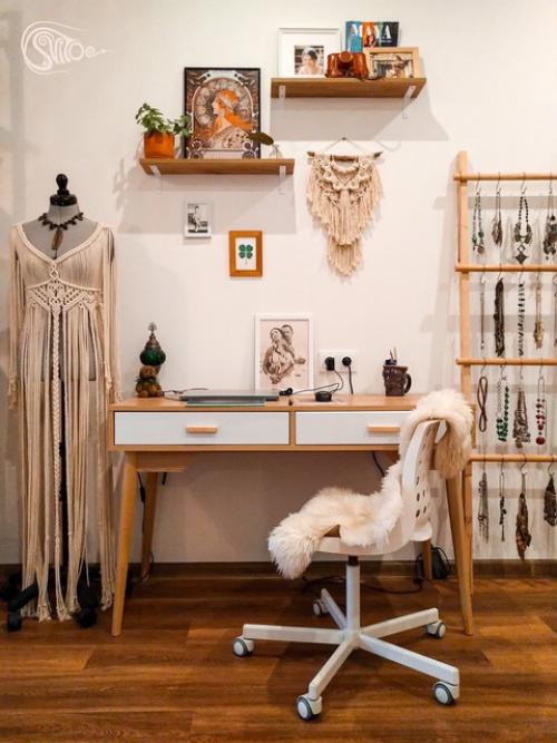 Я всегда мечтала, чтобы мой дом был в бохо - стиле. 01