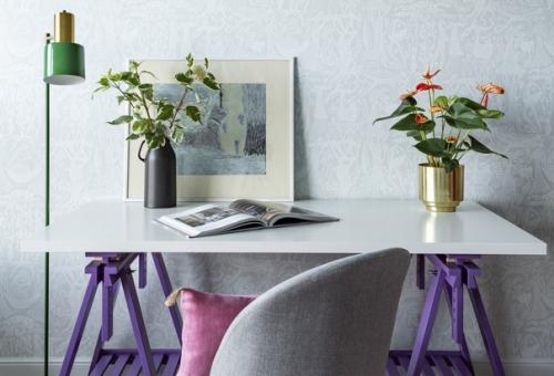 Двухкомнатная квартира 81 м для молодой пары, жаждущей цветовых экспериментов. 09