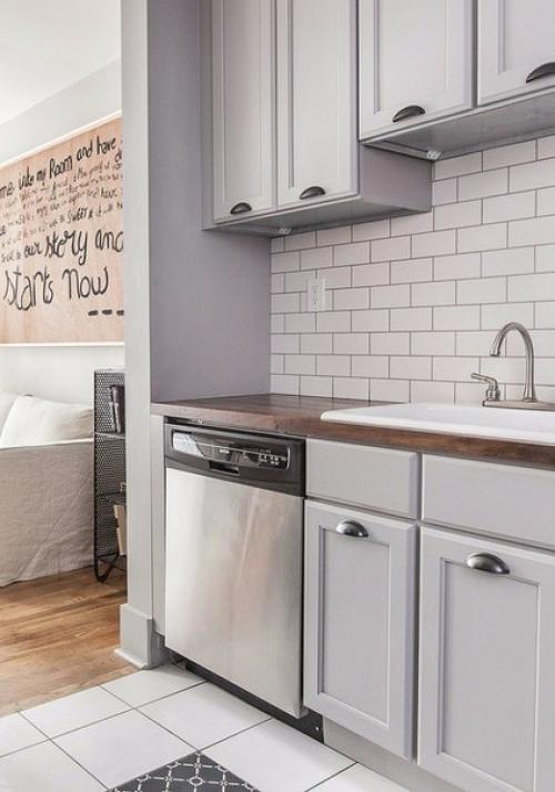 Небольшая, эклектичная квартира, расположенная в Нью-йорке. 07