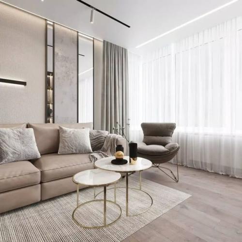 Создание интерьера в тёплых светлых оттенках - это то что нужно для современной квартиры. 03