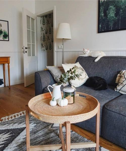 Такая уютная, тёплая, светлая квартира в питере. 07