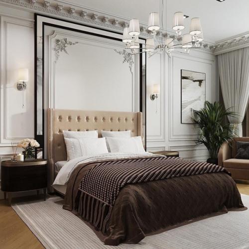 Спальная комната от студии дизайна Nrooms. 01