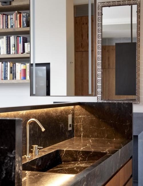 Лондонская квартира с деревянной лестницей от Deca Architecture. 05