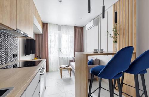 Интерьер однокомнатной квартиры 36, 5 кв. 02