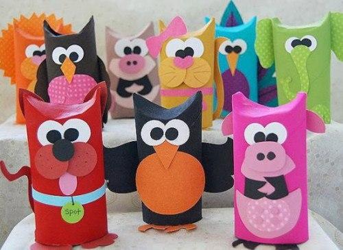 Оригинальные поделки из втулки от туалетной бумаги - идеи и советы для творческих натур. 05