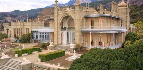 Алупкинский дворцово-парковый музей - заповедник, воронцовский дворец. 03