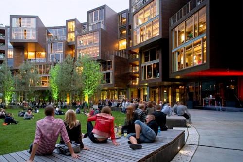 В столице Дании появилось студенческое общежитие, которое признано кампусом будущего. 02