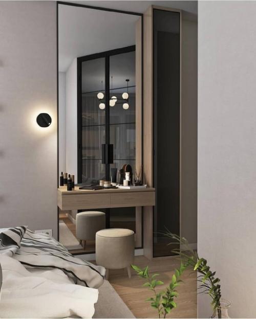 Проект 2 х - комнатной квартиры с объединёными кухней и гостиной. 07