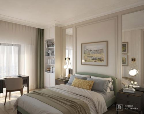 Проект 1-комнатной квартиры 35 кв. 07