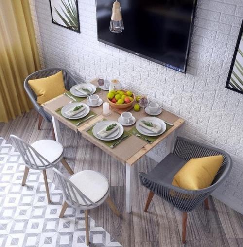 Два варианта дизайна кухни. 01