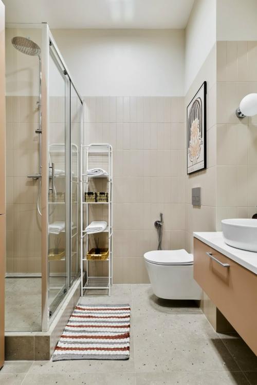 Интерьер квартиры в современном стиле (43 кв. 07