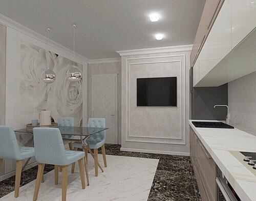 Проект для двухкомнатной квартиры. 01