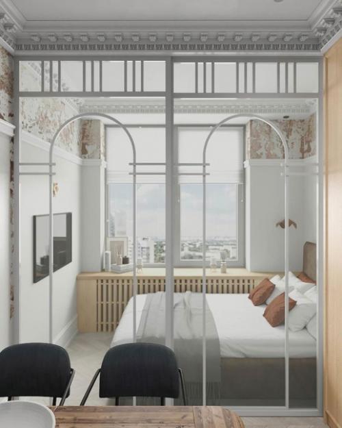 Интерьер квартиры площадью 25 кв. 04