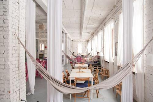 Кафе и рестораны москвы с гамаками и качелями. 02