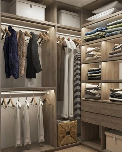 Проект 2 х - комнатной квартиры с объединёными кухней и гостиной. 09