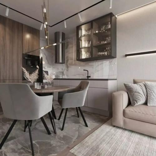 Создание интерьера в тёплых светлых оттенках - это то что нужно для современной квартиры. 01