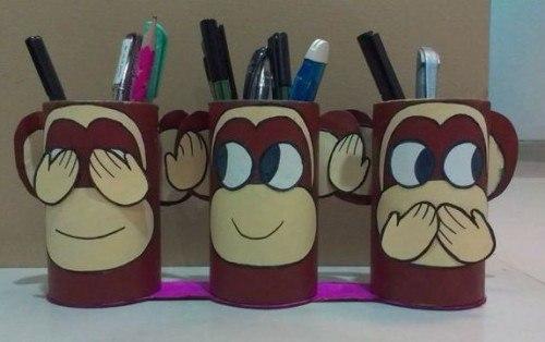 Оригинальные поделки из втулки от туалетной бумаги - идеи и советы для творческих натур. 03