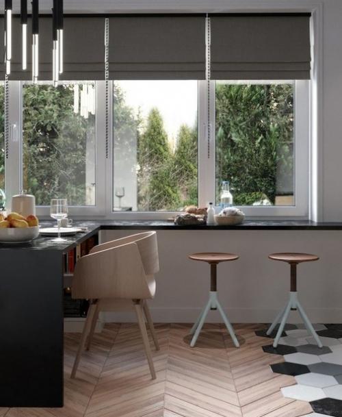 Современный интерьер квартиры площадью 27 кв. 03