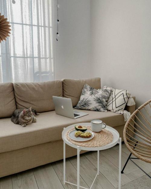 Уютный эко - интерьер с ощущением воздуха и света. 04