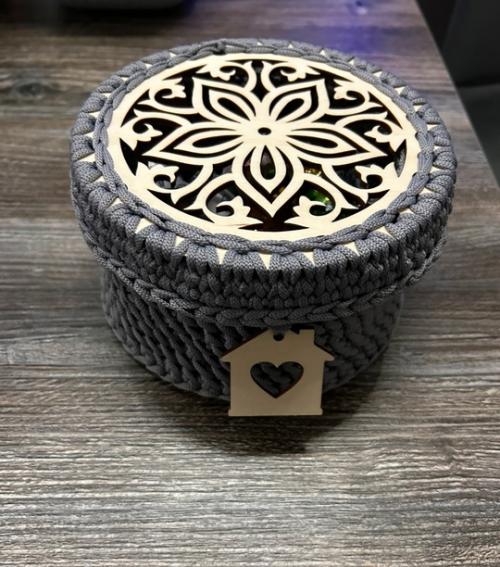 Откройте мир комфорта и стиля с уникальными корзиночками из полиэфирного шнура! 03