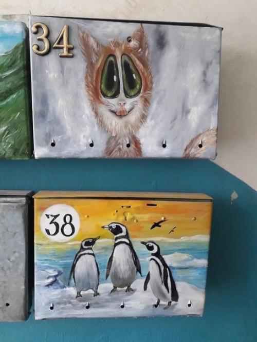 Когда у тебя в подъезде живёт настоящий художник! 02