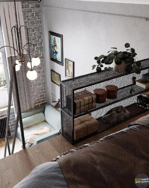 Небольшая студия. В современном стиле. 07