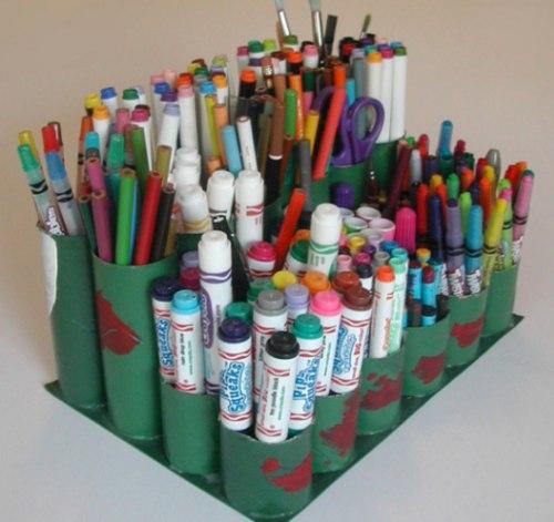 Оригинальные поделки из втулки от туалетной бумаги - идеи и советы для творческих натур. 09