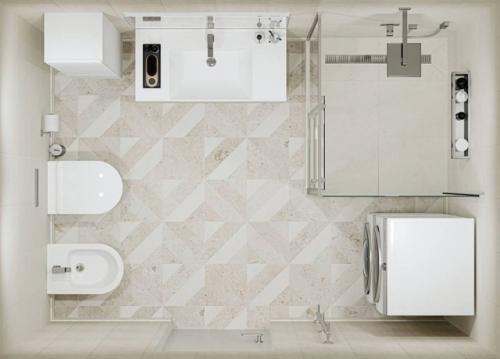 Эффектный и функциональный дизайн вашей ванной! 04