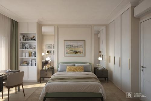 Проект 1-комнатной квартиры 35 кв. 05