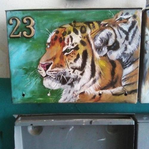 Когда у тебя в подъезде живёт настоящий художник! 05