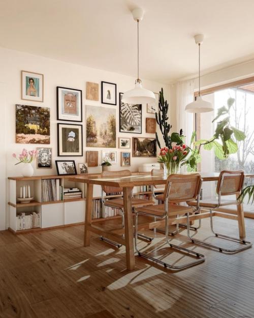 Тематический или абстрактный постер - тенденция в дизайне, которую редко можно встретить в домах нашей страны. 02