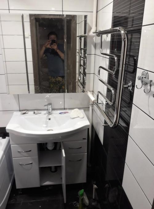 Результат ремонта ванной комнаты. 02