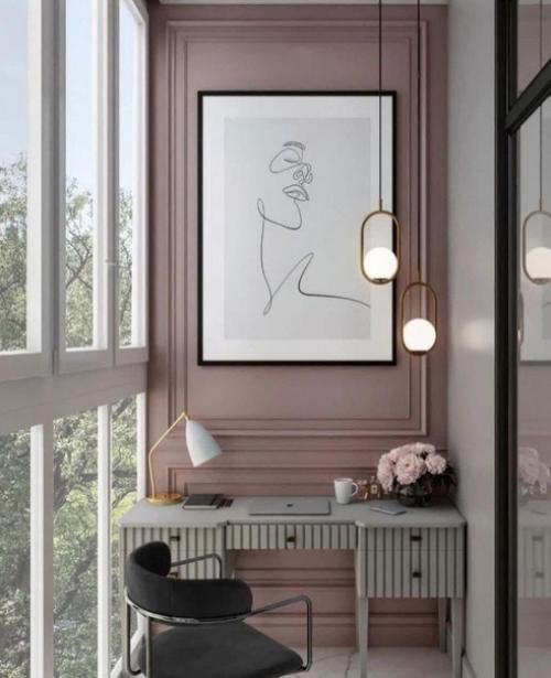 Варианты оформления балкона. 01