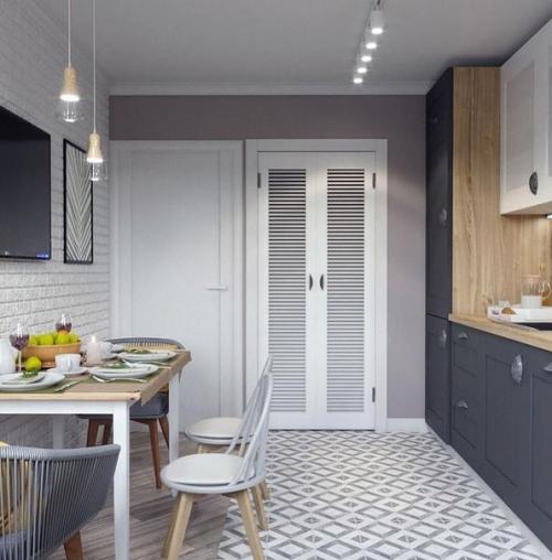 Два варианта дизайна кухни. 02