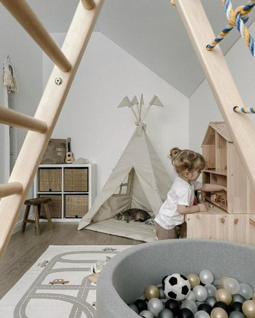 Уютный эко - интерьер с ощущением воздуха и света. 02