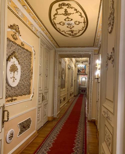 Многие наверняка побывали в доме ученых, который объединяет бывший особняк а. коншиной и постройку в стиле конструктивизма братьев Весниных. 02