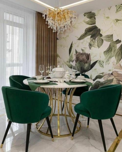 Оформление столовой группы - это важный этап дизайна интерьера кухни. 03