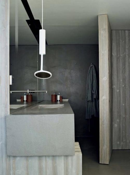 Необычный интерьер дома в Альпах. 09