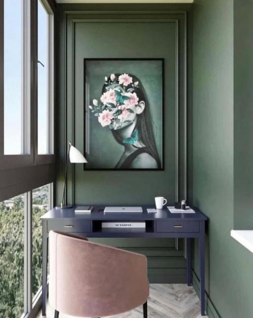 Варианты оформления балкона. 02