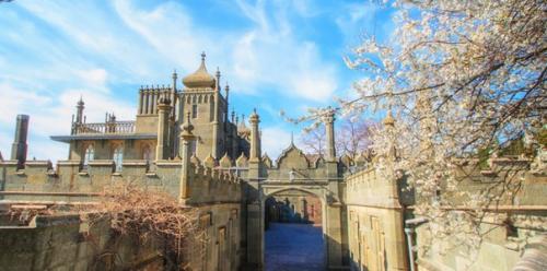 Алупкинский дворцово-парковый музей - заповедник, воронцовский дворец. 04