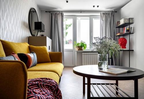 Бюджетный интерьер однушки в брежневке. 03