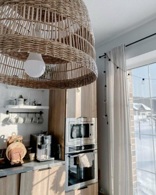 Уютный эко - интерьер с ощущением воздуха и света. 03