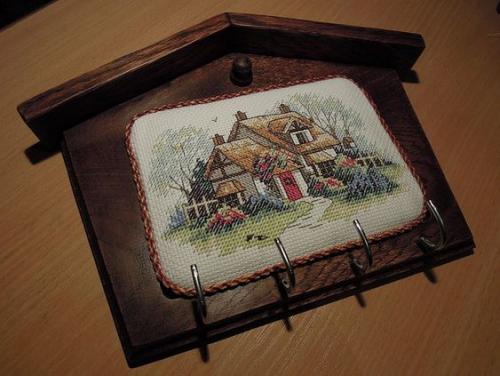 Вышивка в интерьере. 02