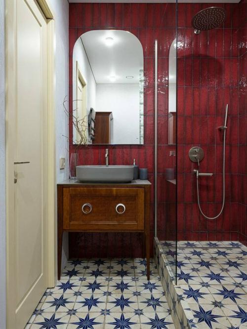 Семейная квартира с уникальными решениями и акцентными деталями 93 кв. 08