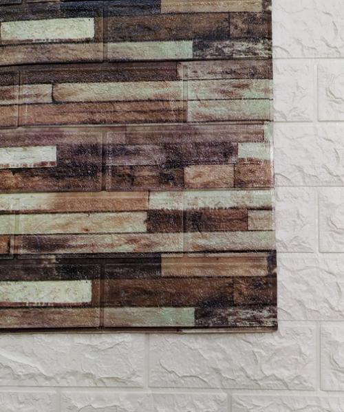 Новиночка!  Самоклеющиеся блоки интерьерного покрытия 3D производятся из вспененного пенополиэтилена. 01