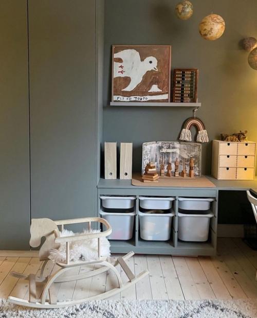 Идея интерьера детской комнаты. 02