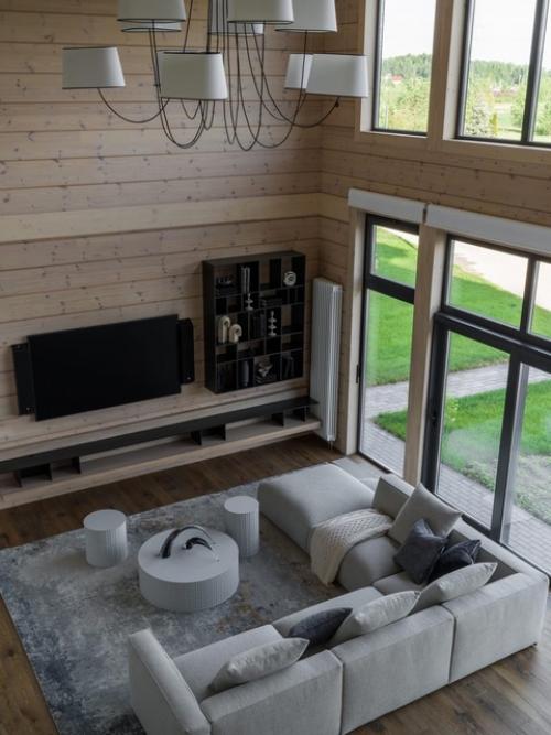 Реализованный интерьер загородного дома, площадью 575, 5 кв. 04