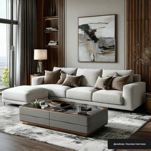 Концепция интерьера в стиле: современный минимализм. 01